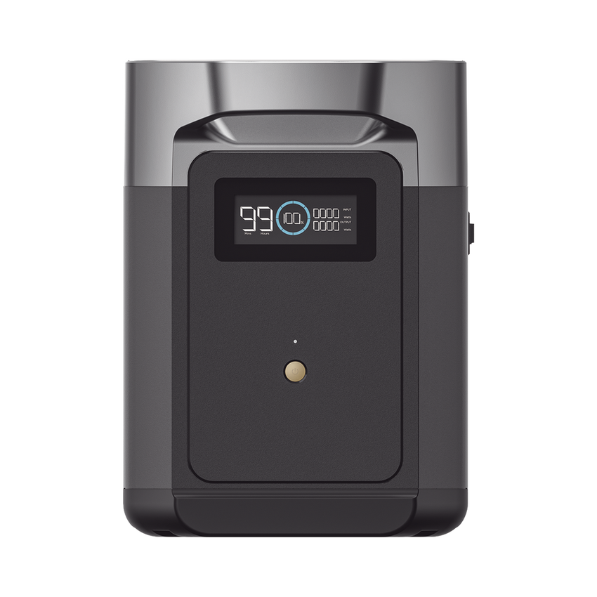 Batería de Litio LFP Inteligente de 1024Wh para Aumentar Tiempo de Respaldo Compatible con EFD330 (DELTA 2)