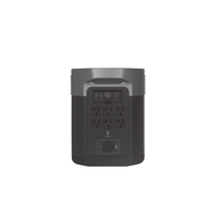 EcoFlow DELTA 2 MAX | Estación de Energía Portátil 2048Wh Litio LFP / 6 AC 2400 W (Max. 3400W) / 2 USB-C 100W / Capacidad para Aumentar Respaldo / Soporta Cargador de Coche 10A a 12.6V / Conectividad WiFi y Bluetooth (App) / Carga Sol