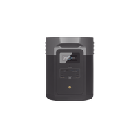 EcoFlow DELTA 2 MAX | Estación de Energía Portátil 2048Wh Litio LFP / 6 AC 2400 W (Max. 3400W) / 2 USB-C 100W / Capacidad para Aumentar Respaldo / Soporta Cargador de Coche 10A a 12.6V / Conectividad WiFi y Bluetooth (App) / Carga Sol