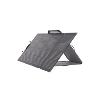 Módulo Solar Bifacial, Portátil y Flexible de 220W Recomendado para Estaciones Portátiles EFD330, EFD350 ó EFD500 / Ajuste de Ángulo / Carga Eficiente / Incluye Cable XT60 a MC4