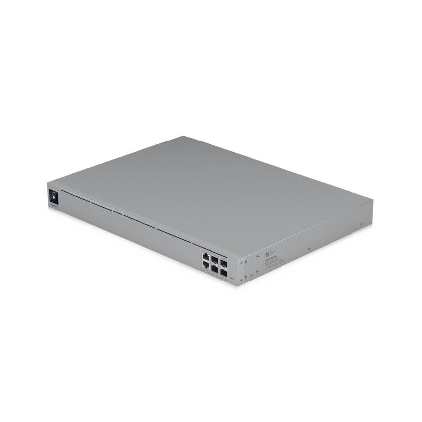 EFG UniFi Enterprise Next Generation Gateway, Hasta 500+ Dispositivos UniFi, Hasta 5,000+ Clientes, Enrutamiento IPS 12.5 Gbps, Alta Disponibilidad, Puertos 25G/10G/2.5G, Doble PSU Redundante, Pantalla Táctil