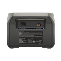 EcoFlow River 2 Max | Estación de Energía Portátil 512Wh Litio LFP / 4 AC 500 W (Max. 1000W) / 1 USB-C 100W / 3 USB -A 12W / Cargador de Coche 8A a 12 o 24V / Conectividad WiFi y Bluetooth (App) / Carga Solar 220W Max.