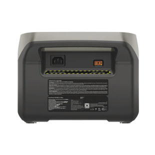 EcoFlow River 2 Max | Estación de Energía Portátil 512Wh Litio LFP / 4 AC 500 W (Max. 1000W) / 1 USB-C 100W / 3 USB -A 12W / Cargador de Coche 8A a 12 o 24V / Conectividad WiFi y Bluetooth (App) / Carga Solar 220W Max.