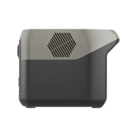 EcoFlow River 2 Max | Estación de Energía Portátil 512Wh Litio LFP / 4 AC 500 W (Max. 1000W) / 1 USB-C 100W / 3 USB -A 12W / Cargador de Coche 8A a 12 o 24V / Conectividad WiFi y Bluetooth (App) / Carga Solar 220W Max.