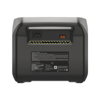 EcoFlow River 2 Pro | Estación de Energía Portátil 768Wh Litio LFP / 4 AC 800W (Max. 1600W) / 1 USB-C 100W / 3 USB -A 12W / Cargador de Coche 10A, 126W Max. / Conectividad WiFi y Bluetooth (App) / Carga Solar 220W Max.