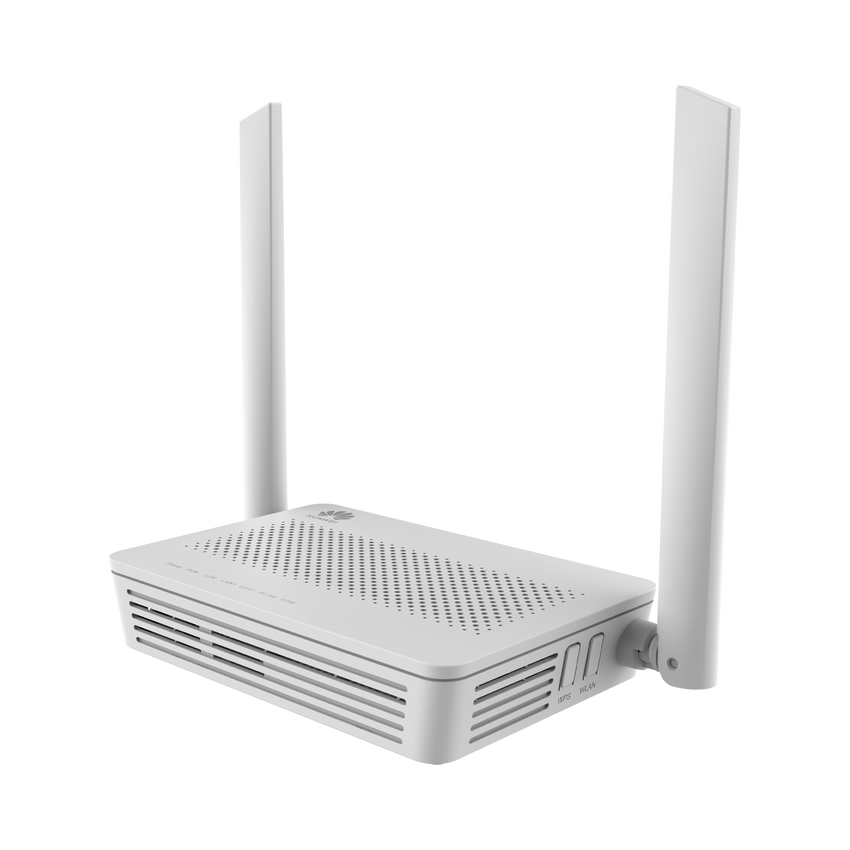 ONT GPON HUAWEI OptiXstar WiFi doble banda (2.4/5 GHz), 2 puertos LAN GE, conector SC/APC, hasta 867 Mbps