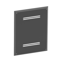 Gabinete de Medios de 19 Pulgadas de alto, para Empotrar en Pared (360 x 478 x 95 mm).