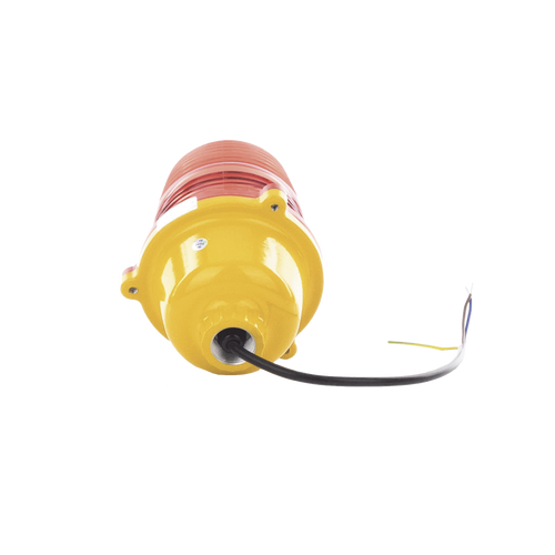 Estrobo Led de Obstrucción Color Rojo (110 Vca de Entrada) / Luz fija