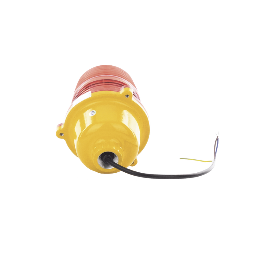 Estrobo Led de Obstrucción Color Rojo (110 Vca de Entrada) / Luz fija