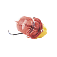 Estrobo Led de Obstrucción Color Rojo (110 Vca de Entrada) / Luz fija