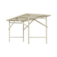Mesa de Trabajo Plegable 100% para Trabajos Pesados (1832x791x813mm).