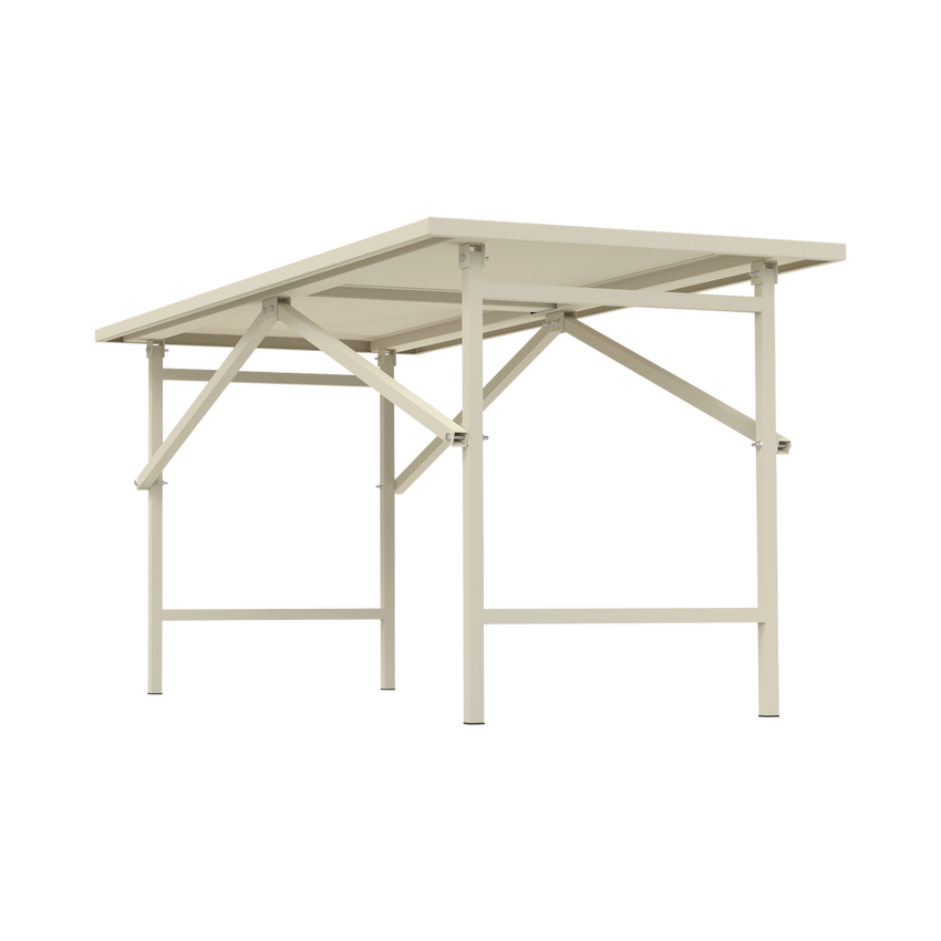 Mesa de Trabajo Plegable 100% para Trabajos Pesados (1832x791x813mm).