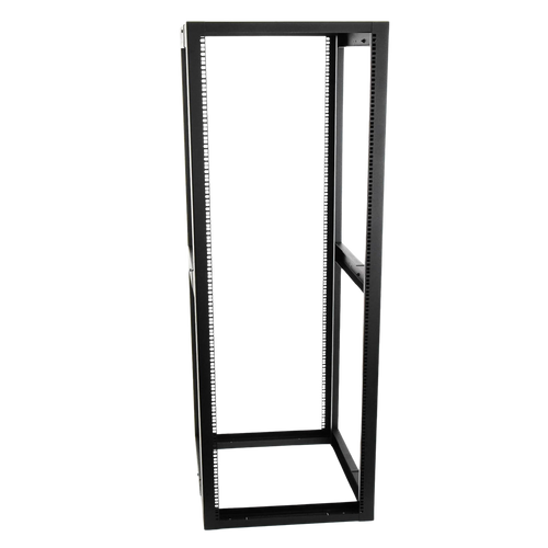 Rack Estándar 19" de 4 Postes, Acero, 45 Unidades, Profundidad Ajustable.
