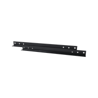Rack de 2 Postes, Estándar 19", 45 Unidades, Fabricado en Acero, Base "L" para Anclar a Piso.