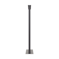 Rack de 2 Postes, Estándar 19", 45 Unidades, Fabricado en Acero, Base "L" para Anclar a Piso.