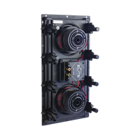 BOCINA DE PARED | 2 WOOFERS DE FIBRA DE CARBONO 6.5'' | TWEETER DE TITANIO 1'' | 200W