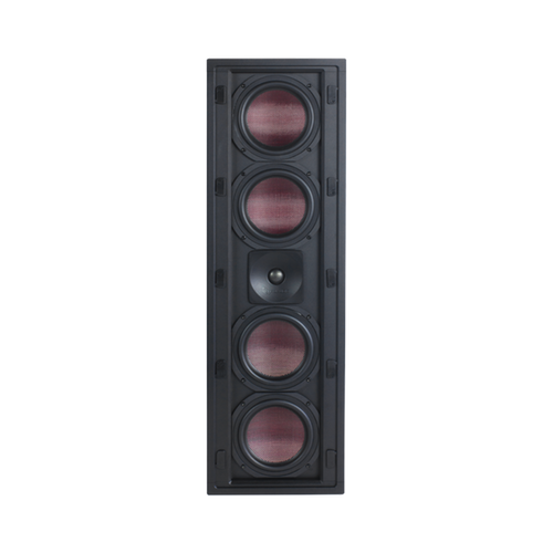 BOCINA DE PARED | 4 WOOFERS DE FIBRA DE CARBONO 6.5'' | TWEETER DE TITANIO 1'' | 250W