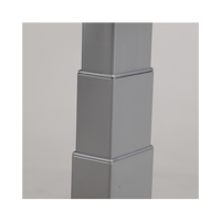 Base de Escritorio Motorizado Profesional / Altura Ajustable 60-125cm / Estructura Estable / Funcionamiento Suave / 3 Preset de Posiciones / Color Gris / Soporta hasta 100Kg de carga
