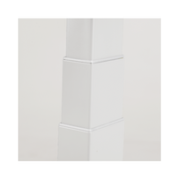 Base de Escritorio Motorizado Profesional / Altura Ajustable 60-125cm / Estructura Estable / Funcionamiento Suave / 3 Preset de Posiciones / Color Blanco / Soporta hasta 100Kg de carga