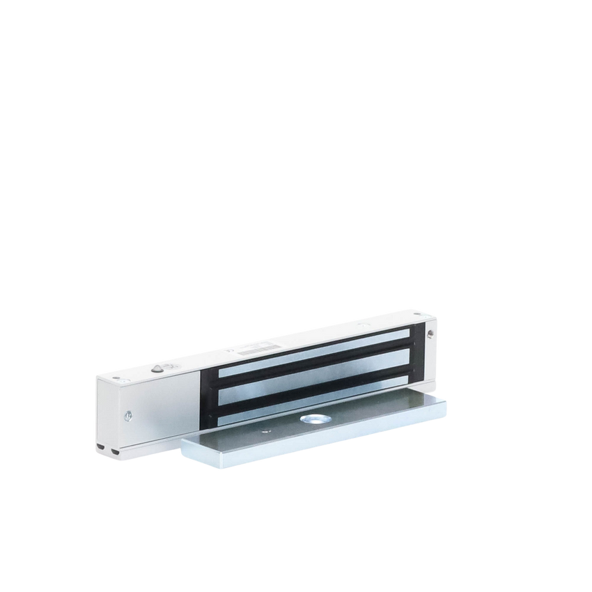 Chapa Magnética de 600 lbs, Antisabotaje, Sensor de Estado, Libre de Magnetismo Residual