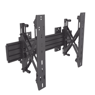 Montaje de Pared Push in - Pop out para Videowall| VESA 600 x 400| Para Pantallas de 37" a 75" | Capacidad Maxima de Carga 30 Kg