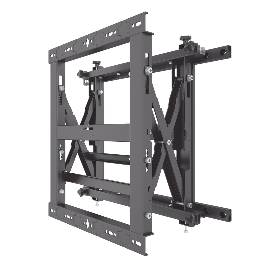 Soporte Modular de Pared para Videowall | Pop Out | Peso Máx. Sopotado 50 Kg | Soporta Formato Horizontal y Vertical.