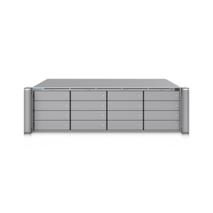 ENVR UniFi Enterprise con Soporte para hasta 210 Cámaras HD, 140 Cámaras 2K o 70 Cámaras 4K, con UniFi Protect & Access, 1 Puerto RJ45 10G, 2 Puertos SFP+ 10G y 16 Bahías para Discos Duros