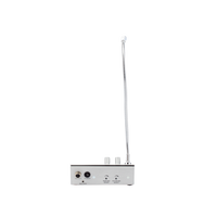 Sistema de Intercomunicación | Ideal para Ventanillas | Audio de voz de dos vías | 12V/1A 2W | Micrófono Interior + Micrófono Exterior