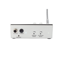 Sistema de Intercomunicación | Ideal para Ventanillas | Audio de voz de dos vías | 12V/1A 2W | Micrófono Interior + Micrófono Exterior