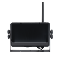 Sistema Profesional Inalámbrico de Cámara de Reversa Infrarroja y Monitor Touch de 7" para Vehículos de Trabajo y Montacargas
