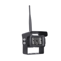 Sistema Profesional Inalámbrico de Cámara de Reversa Infrarroja y Monitor Touch de 7" para Vehículos de Trabajo y Montacargas