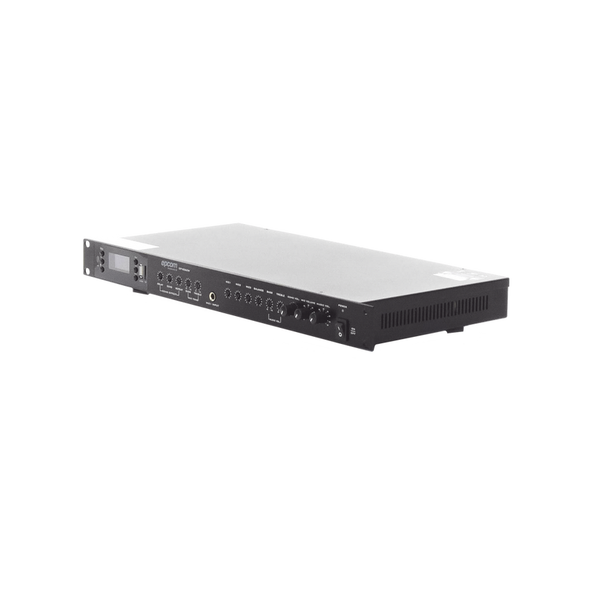 Amplificador de Audio | 2 x 60W | Baja Impedancia 4 - 8&Omega; | Reproductor Bluetooth, USB, SD | Efectos Integrados Delay, Echo, Repeat