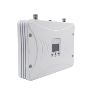 Kit Amplificador de Señal Celular 2G, 3G y 4G / Mejora llamadas convencionales y VoLTE / Amplifica señal de TELCEL, AT&T y MOVISTAR / Cubre hasta 300 m² con una antena y hasta 900 m² con 3 antenas.