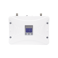 Kit Amplificador de Señal Celular 2G, 3G y 4G / Mejora llamadas convencionales y VoLTE / Amplifica señal de TELCEL, AT&T y MOVISTAR / Cubre hasta 300 m² con una antena y hasta 900 m² con 3 antenas.