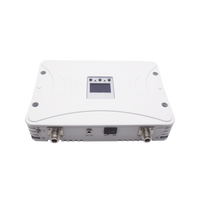Kit Amplificador de Señal Celular 2G, 3G y 4G / Mejora llamadas convencionales y VoLTE / Amplifica señal de TELCEL, AT&T y MOVISTAR / Cubre hasta 300 m² con una antena y hasta 900 m² con 3 antenas.