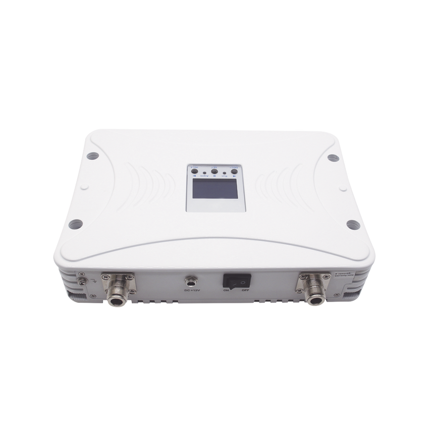 Kit Amplificador de Señal Celular 2G, 3G y 4G / Mejora llamadas convencionales y VoLTE / Amplifica señal de TELCEL, AT&T y MOVISTAR / Cubre hasta 300 m² con una antena y hasta 900 m² con 3 antenas.
