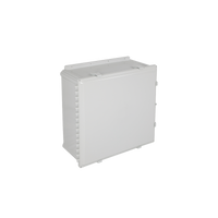 Caja De Policarbonato Opaca, 24"Hx24"Wx10"D, IP66, Uso Interior Exterior, Listado UL/cUL