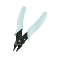 Pinza De Corte Micro de 5" (125 mm). Acero c/mango Ergonómico de PVC. Uso Electrónico. Corte al Ras.