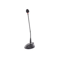 Micrófono | Cuello de Ganso con Base | Soporta Phantom | Salida Balanceada XLR
