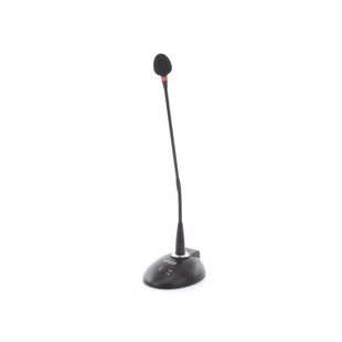 Micrófono | Cuello de Ganso con Base | Soporta Phantom | Salida Balanceada XLR
