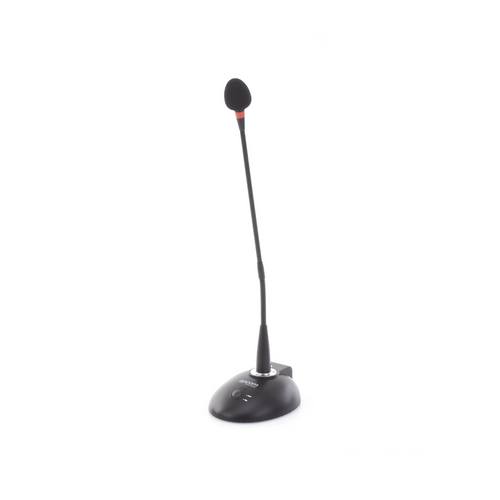 Micrófono | Cuello de Ganso con Base | Soporta Phantom | Salida Balanceada XLR