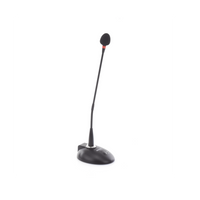 Micrófono | Cuello de Ganso con Base | Soporta Phantom | Salida Balanceada XLR