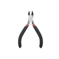 Juego de 3 Mini Pinzas de Corte de 5". Incluye: Pinza de Punta Redonda, Diagonal y Punta de Aguja.