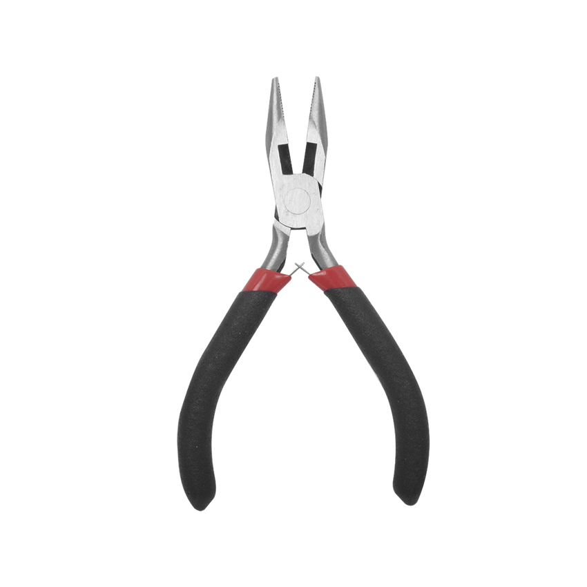 Juego de 3 Mini Pinzas de Corte de 5". Incluye: Pinza de Punta Redonda, Diagonal y Punta de Aguja.