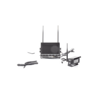 Sistema Profesional Inalámbrico de Cámara de Reversa Infrarroja y Monitor de 7" para Vehículos de Trabajo y Montacargas