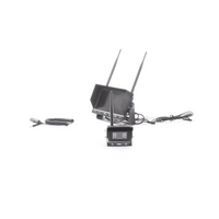 Sistema Profesional Inalámbrico de Cámara de Reversa Infrarroja y Monitor de 7" para Vehículos de Trabajo y Montacargas