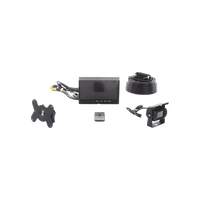 Sistema Profesional de Cámara de Reversa y Monitor Alámbrico para Vehículos de Trabajo y Montacargas