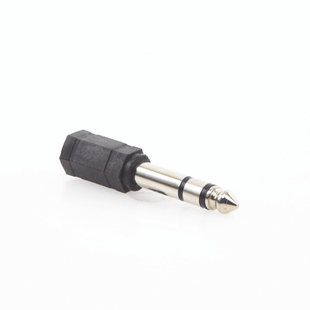 Adaptador de audio 3.5mm hembra a 6.3mm macho (Audio estereo)