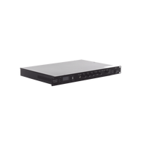 Amplificador de Audio | 1 canal | 350 W | Sistema 100V y Baja Impedancia | 4 Entradas de Micrófono Balanceadas | Bluetooth | USB | SD | FM | Montaje en Rack