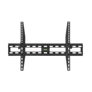 Montaje de Pared Universal Fijo para Monitores de 32 a 60 " / Soporta hasta 50 Kg / Vesa 600 x 400 / 400 x 400 / 400 x 200 / Acero / 10° de Inclinación / Cuenta con Nivel para Ajuste